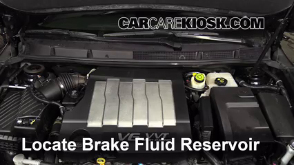 2010 Buick LaCrosse CXL 3.0L V6 Brake Fluid Check Fluid Level